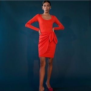 The Line by K Marine dress in coral